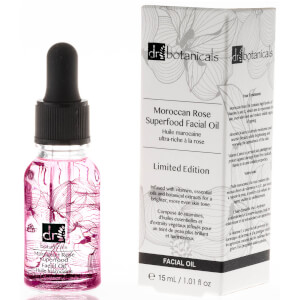 Dr Botanicals Limited Edition Print Moroccan Rose Superfood Facial Oil 15ml (Free Gift) Dr Botanicals Limited Edition Print Moroccan Rose Superfood Facial Oil 15ml (Free Gift)