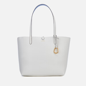 Lauren Ralph Lauren Women's Merrimack Reversible Medium Tote Bag - Vanilla/Blue Mist