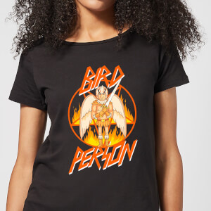Rick and Morty Bird Person Dames T-shirt - Zwart
