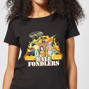 Rick and Morty Ball Fondlers Women's T-Shirt - Black