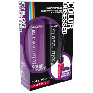 Set de regalo navideño para cabello Total Results Color Obsessed de Matrix