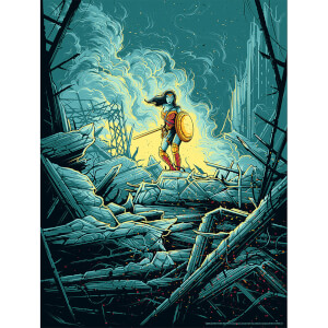 Sérigraphie DC Comics Wonder Woman "Warrior" - Dan Mumford (46 cm x 61 cm)