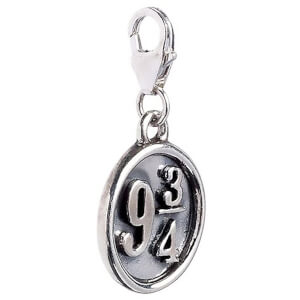 Harry Potter Sterling Silver Platform 9 3/4 Clip on Charm