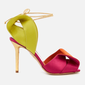 Charlotte Olympia Women's Romy High Sandals - Flam/Neon/Mandarin/Gold