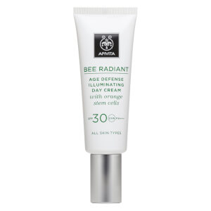 Антивозрастной осветляющий крем для лица с SPF 30 APIVITA Bee Radiant Age Defense Illuminating Day Cream SPF 30 40 мл