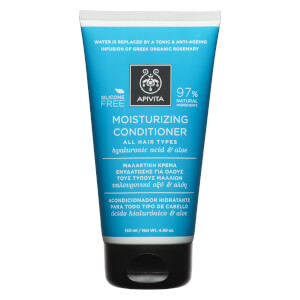 APIVITA Holistic Hair Care Moisturizing Conditioner for All Hair Types - Hyaluronic Acid & Aloe 150ml