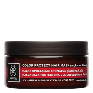 Защитная маска для окрашенных волос APIVITA Holistic Hair Care Color Protection Hair Mask — Sunflower & Honey 200 мл