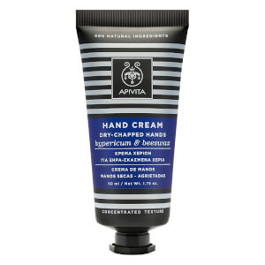 APIVITA Hand Care Hand Cream for Dry Chapped Hands - Hypericum & Beeswax 50ml