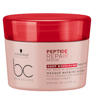 Schwarzkopf Professional BC Peptide Repair Rescue Deep Nourishing Treatment 200ml