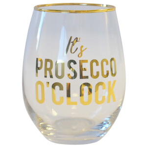 It's Prosecco O'Clock Glass Tumbler