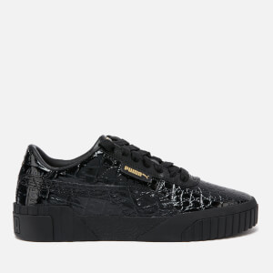 Puma Women's Cali Croc Trainers - Puma Black/Puma Black