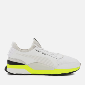 Puma Men's RS-0 Tracks Trainers - Puma White/Fizzy Yellow
