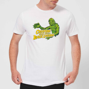 T-Shirt Homme L'Étrange Créature du lac noir - Universal Monsters - Blanc