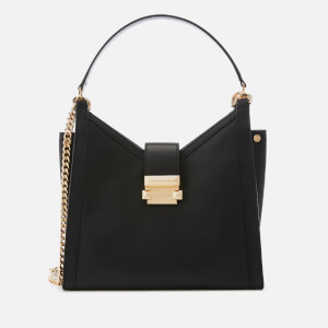 MICHAEL MICHAEL KORS Women's Whitney Chain Shoulder Tote Bag - Black