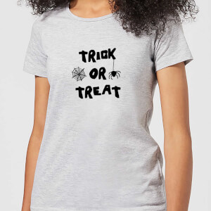 Halloween Trick or Treat Women's T-Shirt - Grey