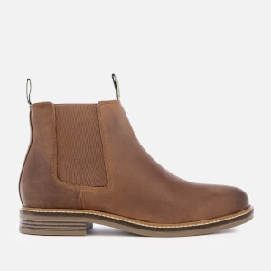 Barbour Men's Farsley Leather Chelsea Boots - Dark Tan