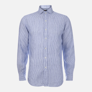 Polo Ralph Lauren Men's Linen Spead Estate Shirt - Blue