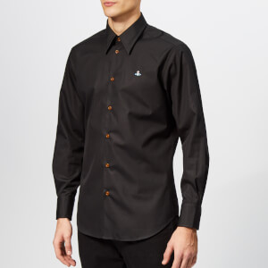 Vivienne Westwood Men's Classic Firm Poplin Shirt - Black