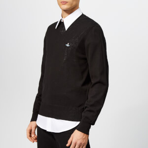 Vivienne Westwood Men's Crew Knit Jumper - Black