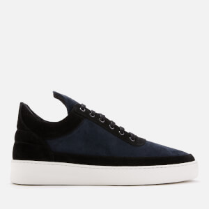 Filling Pieces Men's Cape Suede Trainers - Black