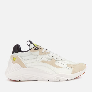 McQ Alexander McQueen Women's Daku Runner Style Trainers - White Black Yellow