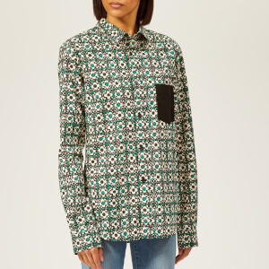 Golden Goose Deluxe Brand Women's Hilary Shirt - Green Flowers