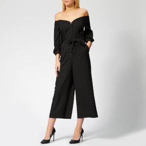Whistles Women's Carina Off Shoulder Jumpsuit - Black
