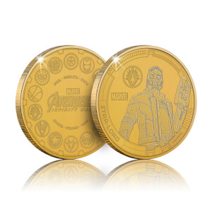 Collectable Marvel Infinity War Commemorative Coin: Star Lord - Zavvi Exclusive (Limited to 1000)