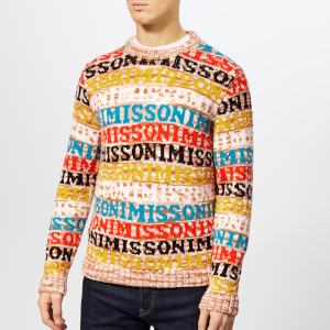 Missoni Men's Limited Edition Logo Knit Jumper - Multi