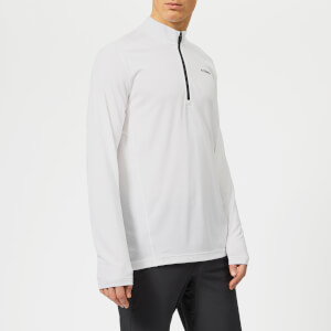 adidas Men's Terrex Tracero 1/2 Zip Long Sleeve Top - White