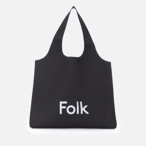 Folk Men's Tote Bag - Black
