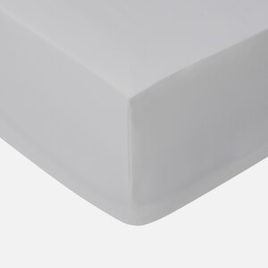 in homeware 200 Thread Count 100% Cotton Fitted Sheet - Grey