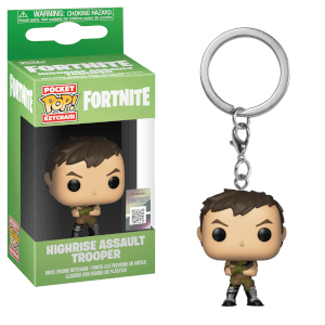Fortnite Highrise Assault Trooper Pop! Keychain