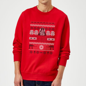 Star Wars I Find Your Lack Of Cheer Disturbing Christmas Sweatshirt - Red