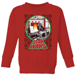 Star Wars A Very Merry Sithmas Kinder kersttrui - Rood