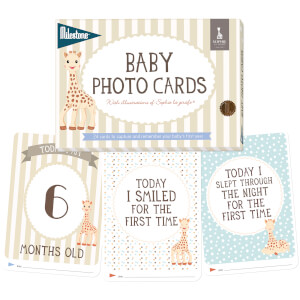 Sophie la Girafe Milestone Baby Photo Cards