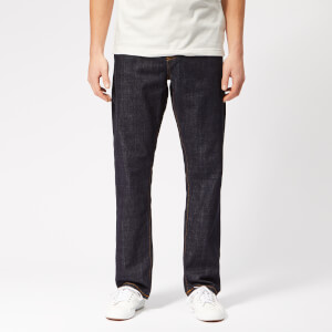 Nudie Jeans Men's Sleepy Sixten Straight Jeans - Rinsed