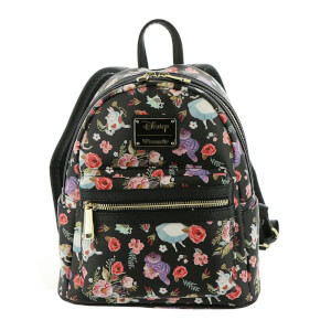 Loungefly Disney Alice in Wonderland Rabbit Floral Aop Backpack