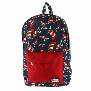 Loungefly Dr. Seuss Cat in the Hat Nylon Backpack