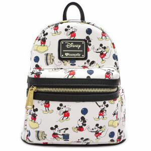 Loungefly Disney Mickey Mouse Mickey Poses Aop Mini Backpack