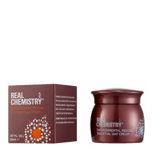 Real Chemistry Environmental Rescue Essential Day Cream Mini Jar w/ Deluxe Carton 20ml