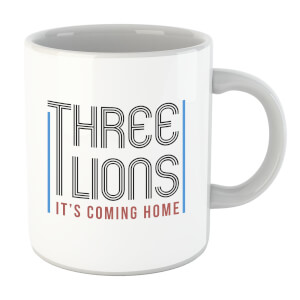 Three Lions Its Coming Home Mug