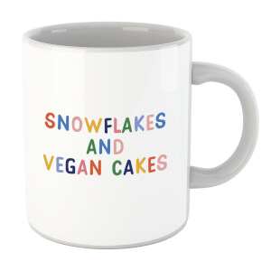 Snowflakes and Vegan Cakes Mug