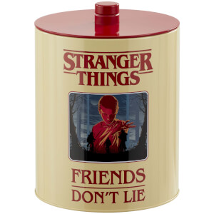 Stranger Things (Retro Poster) Cookie Jar