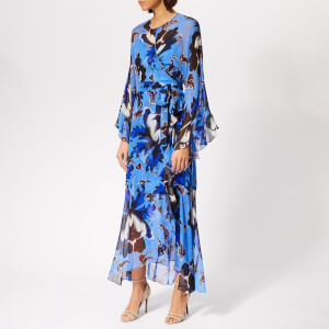 Diane von Furstenberg Women's Lizella Dress - Phoenix Floral Hydrangea