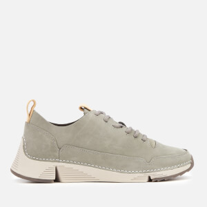 Clarks Women's Tri Spark Nubuck Trainers - Grey