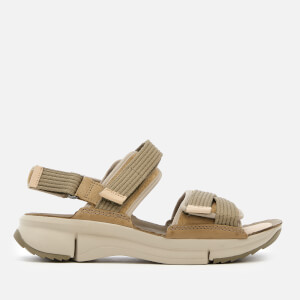 Clarks Women's Tri Walk Combi Sandals - Khaki Combi
