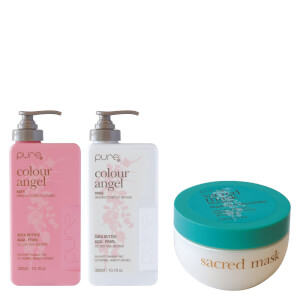 Pure Colour Angel & Sacred Argan Mask Trio Pack (Worth $100.85)