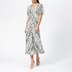 RIXO Women's Tonya Tiger Dress - Black/White