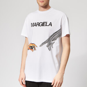 Maison Margiela Men's Mako Cotton Jersey T-Shirt - White